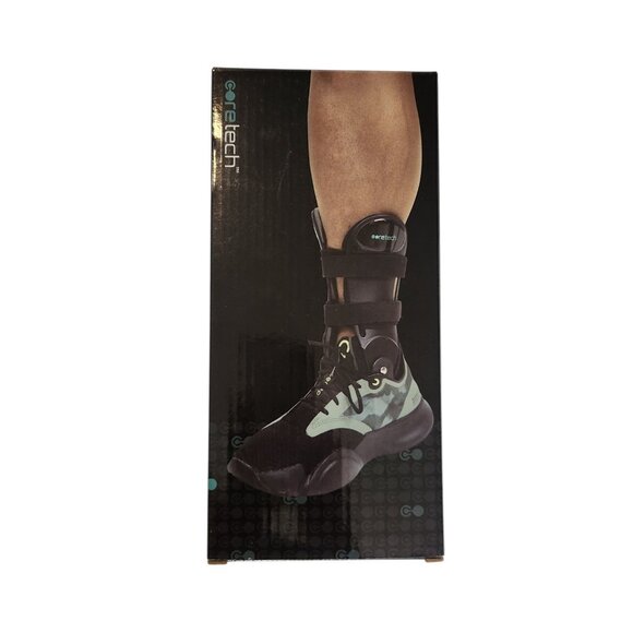 Coretech 906 Motion Ankle Brace by Vive Health Right Medium SUP2044BLKRM NEW NIB - Picture 1 of 7